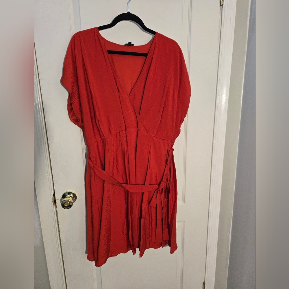 Torrid Vibrant Red Dress